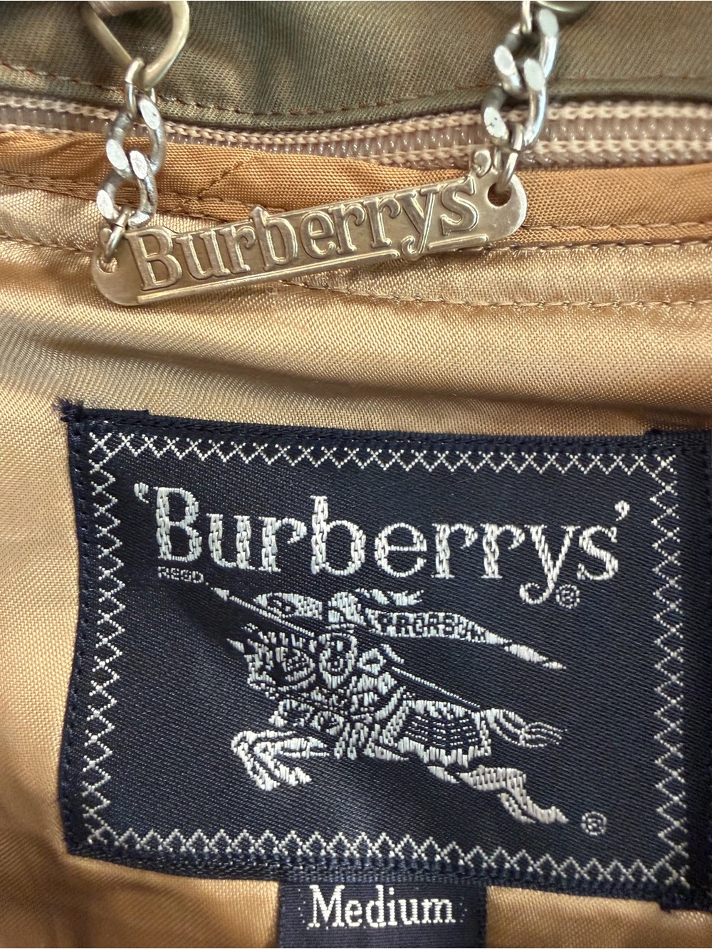 Authentic Vintage Burberrys Jacket Pre-1999 British Luxury Heritage - Picture 4 of 10